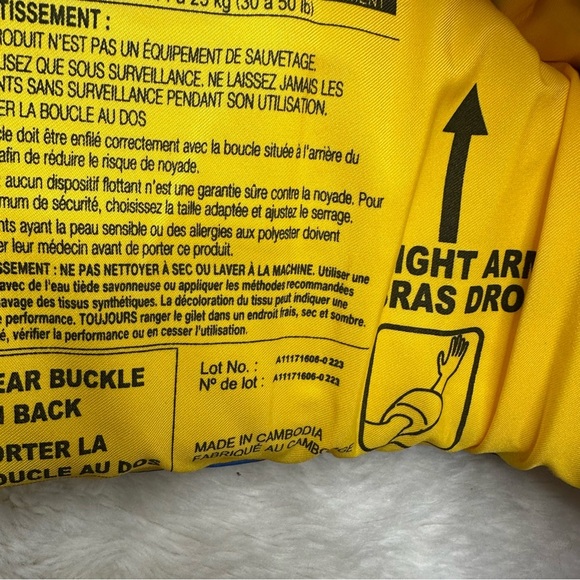 Body Glove Puddle Pals Life Vest Size Small - Picture 14 of 16